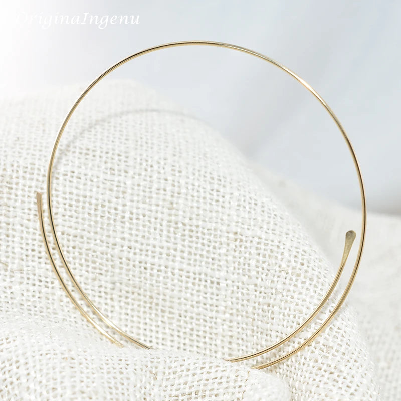 925 Silver Hoop Earrings Vintage Jewelry Gift Oorbellen Earrings