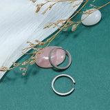 Hoop Earrings Round for Women Girls Men Sensitive Ear Titanium Hypoallergenic