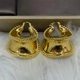 Ethiopian African Hoop Earrings for Brazilian Weddings