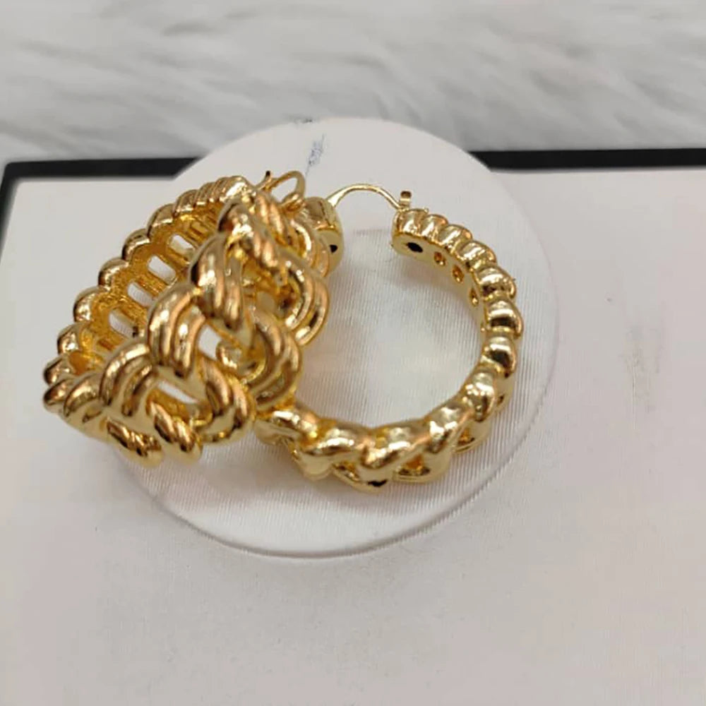 Bohemian Vintage Hoop Earrings Women African Drop Earrings