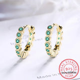 925 Sterling Silver Moissanite Stud Earrings 3mm Sparkling Lab Diamond Jewelry