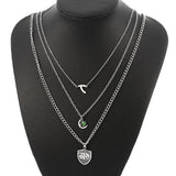 Mikaelson Family Crest Pendant Legacies Necklace Women Cosplay