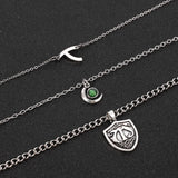 Mikaelson Family Crest Pendant Legacies Necklace Women Cosplay