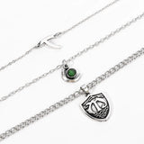 Mikaelson Family Crest Pendant Legacies Necklace Women Cosplay