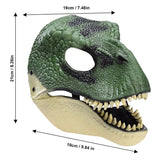 Latex Horror Dinosaur Mask, Halloween Cosplay Scared Mask