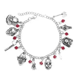 Horror Movie Charm Bracelet Ghost Chain Halloween Costume Jewelry