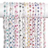 Evil Eye Shell Bead Charm Natural Mother of Pearl Amulet Beads