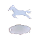 Horse Ornaments Silicone Mold Epoxy Resin Casting Animal Pendant