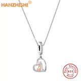 925 Silver Horse Pendant Necklace for Women Girls