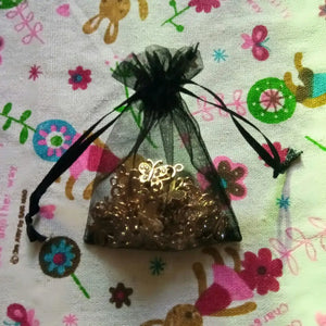 100 Pcs Organza Bags Wedding Gift Drawstring Bags Jewelry Pouches