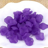 1000pcs Frosted Acrylic Peony Petals for DIY Jewelry Accessories