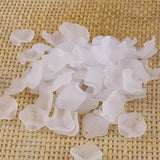 1000pcs Frosted Acrylic Peony Petals for DIY Jewelry Accessories