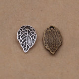 100pcs Vintage Leaf Charm Jewelry Making For DIY