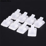 10pcs/Lot Plastic Frosted Ring Holder Displays Stand