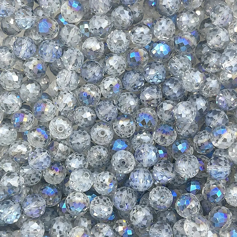 12mm Austria Faceted Crystal Glass Round Beads for Jewelry Making