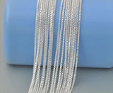 925 Sterling Silver Bulk Box Chain 2mm Silver Necklace