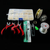 1Set Jewelry Findings Tools Beads Cap/Findings/Pliers for DIY Jewelry Making