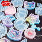 Strawberry Shaker Silicone Mold UV Epoxy Resin Key Chain