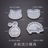 Strawberry Shaker Silicone Mold UV Epoxy Resin Key Chain