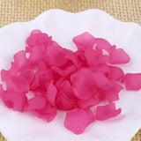2000pcs Frosted Acrylic Flower Peony Petals DIY Earrings Headwear Hair Jewelry