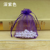200pcs Organza Gift Bags 11x16 13x18 15x20 17x23cm Drawstring Christmas/Wedding