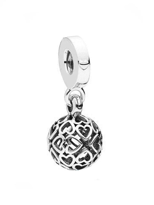 S925 Sterling Silver Harmonious Soul Hanging Charm Gift Jewelry
