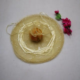 20pcs Round Drawstring Organza Bags Wedding Gift Pouches