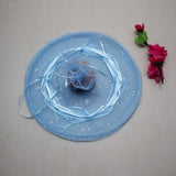 20pcs Round Drawstring Organza Bags Wedding Gift Pouches