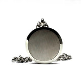 30mm Stainless Steel Aromatherapy Oil Locket Necklace