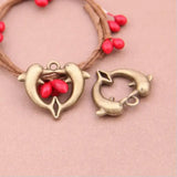 30pcs Vintage Dolphin Charm for Earrings/Bracelets/Necklace DIY