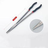 3Pcs Multifunctional 11" Long Needle Nose Pliers Curved Nose Pliers