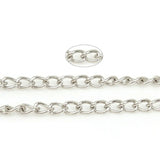 5 Meter Metal Plated Necklace Chains 6x4mm DIY Jewelry Making
