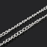 5 Meter Metal Plated Necklace Chains 6x4mm DIY Jewelry Making