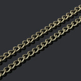 5 Meter Metal Plated Necklace Chains 6x4mm DIY Jewelry Making