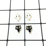 50pcs Cat Alloy Pendant Jewelry DIY Crafts