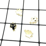 50pcs Cat Alloy Pendant Jewelry DIY Crafts