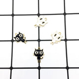 50pcs Cat Alloy Pendant Jewelry DIY Crafts