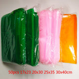 50pcs Organza Jewelry Bags Wedding Christmas Gift Display Pouches