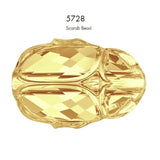 Hot 5728 Scarab Bead 12mm Austria Rhinestones - DIY Hiphop Jewelry Making Bijoux