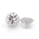 5A 6.0mm Round CZ Stone Clear Synthetic Cubic Zirconia 200pcs/lot