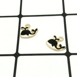60pcs Little Whale Alloy Pendant for DIY Jewelry
