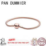 925 Silver Logo Bracelet for Women