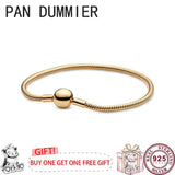 925 Silver Logo Bracelet for Women