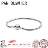 925 Silver Logo Bracelet for Women