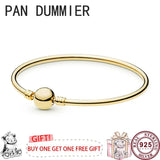 925 Silver Delicate Logo Bracelet for Women