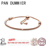 925 Silver Snake Bone Women's Bracelet High Charm Jewelry