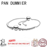 925 Silver Bead Bracelet for Women - Stylish and Elegant Jewelry Piece