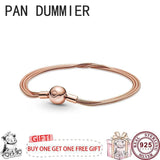 925 Silver T-shaped Women's Classic Bracelet - High Charm Jewelry
