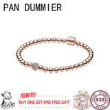 925 Silver T-shaped Women's Classic Bracelet - High Charm Jewelry
