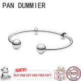925 Silver Sparkling Removable Women's Bracelet